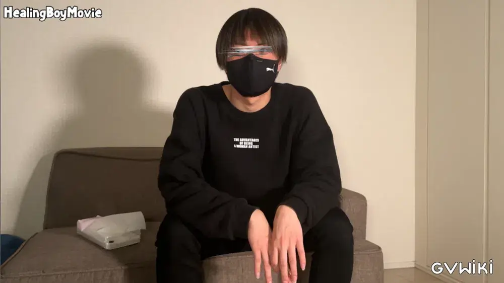 【初ドリ】濃厚2連続射精!大人しそうなイケメンが男に攻められ悶えて喘いで大放出!-2