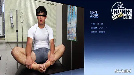 イケてるノンケの身体を隅々まで検査!!カルテNo.074 秋生(あきお)くん21歳大学生!!ガッチリアメフト部の感じやすい肉体をくまなく触診、アナルも気持ち良さそうな秋生くんの診断結果は!!?-2