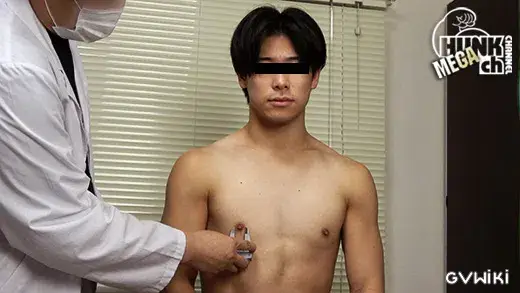 イケてるノンケの身体を隅々まで検査!!カルテNo.055珀翔(はくと)くん23歳!!サッカー細マッチョのめちゃイケメンくんが男にシゴかれ大量潮吹き!!アナルを責められエロい吐息が漏れてしまう珀翔くんの診断結果は?!!-4