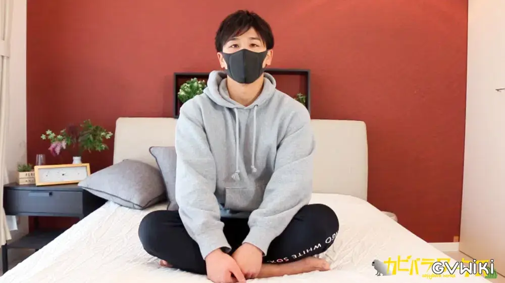 初登場!【優斗】マスク着用でも伝わるがっちり体型の男前!止まらいないピストンで盛大ぶっ飛び射精!-2