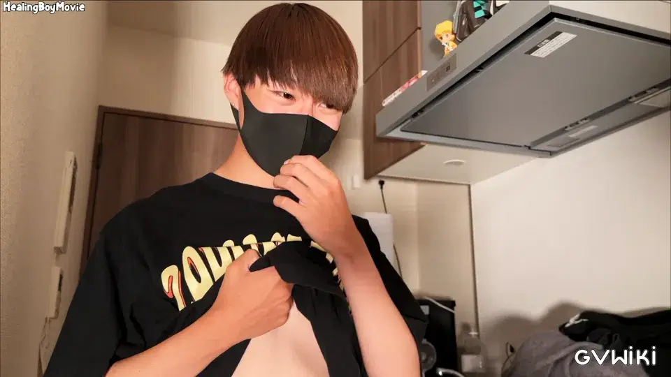 【初ドリ】かわいい系のイケメンが男に攻められ喘ぎまくって大量射精!-3
