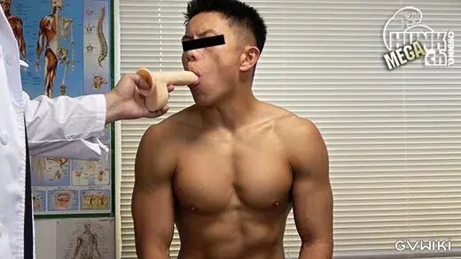 イケてるノンケの身体を隅々まで検査!!カルテNo.061、一冴(いっさ)くん28歳!!色黒マッチョの厳つい系男前は意外なほど敏感な肉体を持ち、アナルも感じちゃってる一冴くんの診断結果は?!!-10