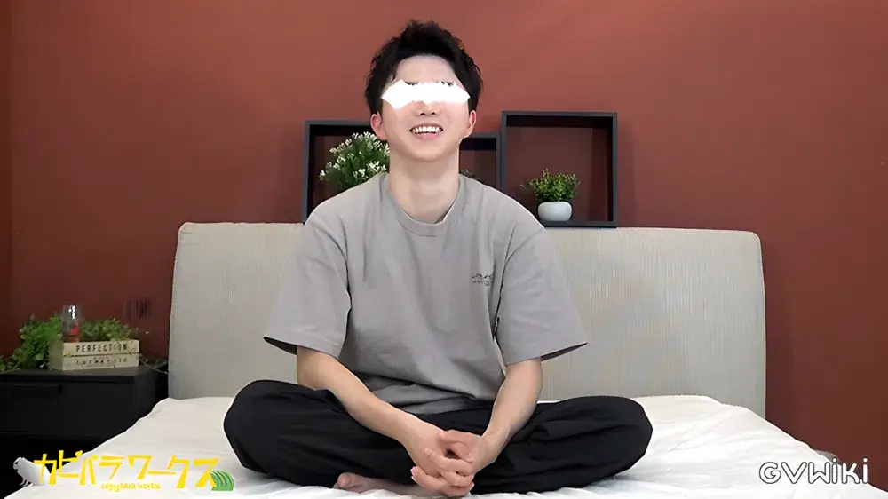 初登場【剛樹】男性初体験ドのんけがまさかの終始ビンビン感じまくりでぶっかけられる!!!-1