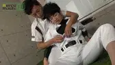 AYUMUが試合後に学生コーチと禁断の激エロストレッチ♂-4