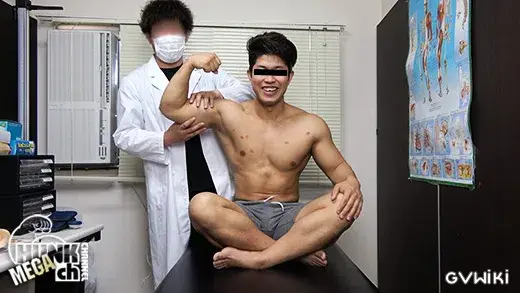 イケてるノンケの身体を隅々まで検査!!カルテNo.064大樹(たいじゅ)くん21歳大学生!!S級デカマラマッチョを隅々まで観察、射精の勢いも雄尻も一級品な大樹くんの診断結果は!!?-4