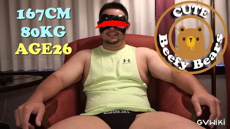初登場顔出し168cm80kg26歳のtaku君!激推しの子ノンケアナル責め!毛深いむっちりしたガタイがエロすぎます!-2