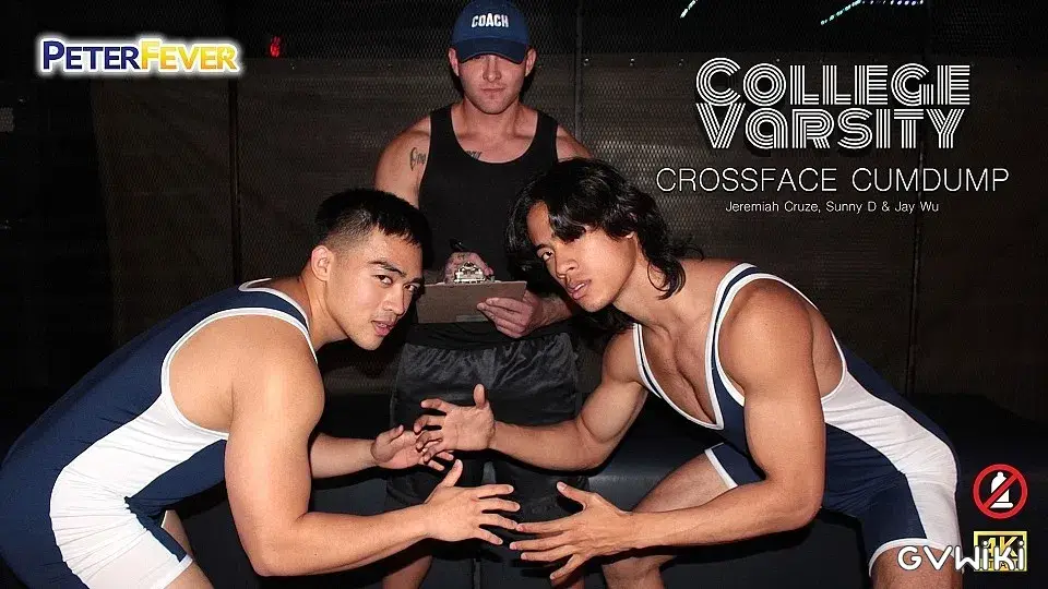 College Varsity 5 - Crossface Cumdump-1