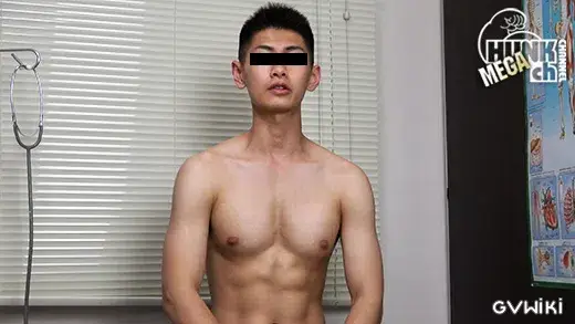 イケてるノンケの身体を隅々まで検査!!カルテNo.067文生(ふみお)くん22歳大学生!!18cmの上反りデカマラからザーメン搾乳発射、アナルも気持ち良さそうな文生くんの診断結果は!!?-3