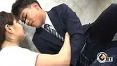 目鼻立ちの整った色黒体育会少年がスーツで生ハメに歓喜★-2