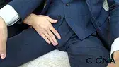 クールな21歳彼女持ちリーマンくんが初めての手コキ経験で気持ちよく射精♂-3