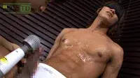 超筋肉巨根イケメン「ゴウ」を競パン電マ責め☆-5
