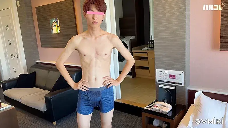 今どきアイドル風なのに超カリデカ巨根!!アキヒトくん176cm×61kg×21歳-2