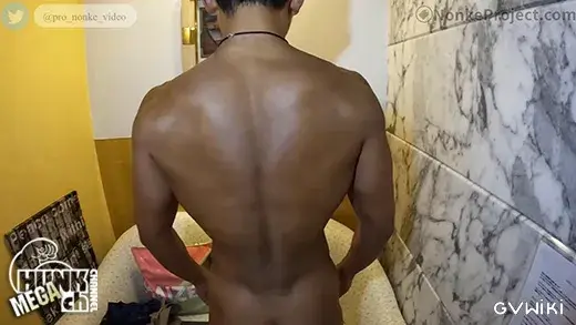 色黒アラサーマッチョが生ハメ中出しセックスします!-2