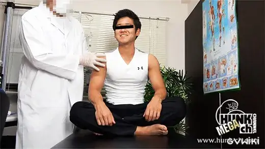 イケてる雄のんけの身体を隅々まで検査!!「のんけ診察室」開業です!!!カルテNo.011智哉(ともや)くん20歳!!神奈川出身、レスリングで鍛え上げた全身筋肉と笑顔がメッチャ可愛い智哉の診断結果は?!!!-2