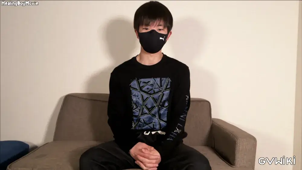 【初ドリ】スリムな19歳が感じまくり!乳首とチンコを男に攻められ悶えながら気持ちよさそうに発射!-2