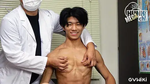 筋肉ノンケをわいせつ検査!!カルテNo.094 明弥(あきや)くん19歳!!若さ溢れる肉体をくまなく観察、チンコもアナルも敏感な明弥くんの診断結果は!!?-5