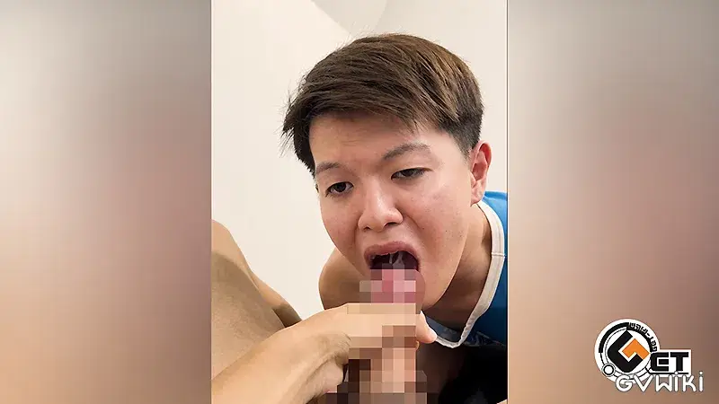 22歳の学生クンの口マンベロベロご奉仕♂-8