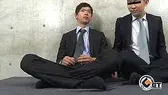 タチも興奮★童顔爽やかな19歳純朴男子の初スーツウケでビンビン巨根対決♂-2
