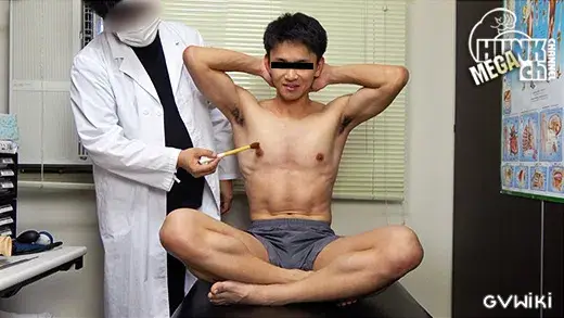 イケてるノンケの身体を隅々まで検査!!カルテNo.077 兼心(けんしん)くん20歳大学生!!バキバキ筋肉と硬いデカマラを触診、アナル検査の快感に目がトロンとしちゃう兼心くんの診断結果は!!?-3