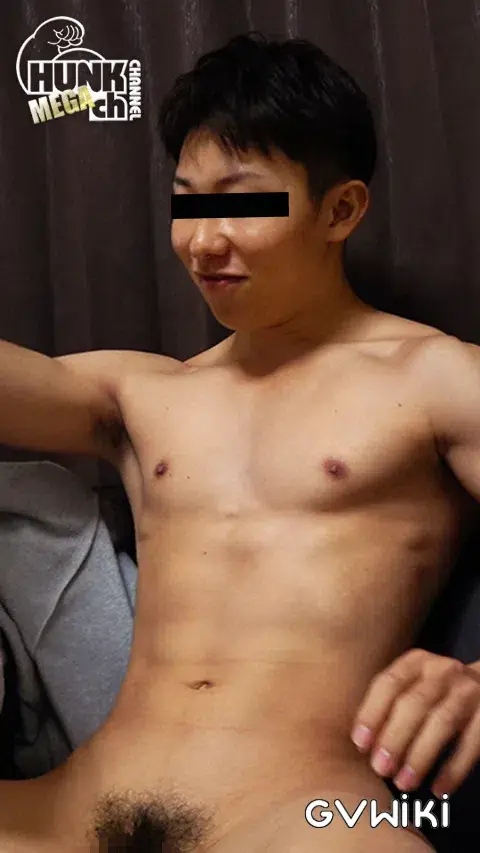 イケマラ面接!!14発目、爽やか水泳スジ筋の敦太(あつた)くん20歳が男に初めてシゴかれ照れながらもギンギン超濃厚精子を発射!!-4