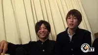アブない3P!? KAZUMAが18才AOIをハメ撮りFU○K♂-3