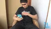 18歳高身長童顔少年が窓辺でシコシコ♂ザーメンが9回も噴き出す!-2