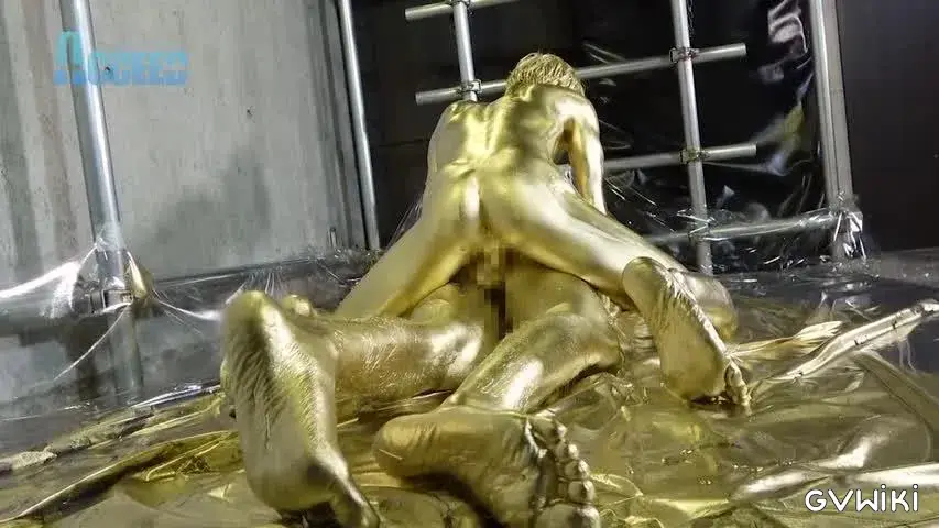 the Mania~柊汰と将人の筋肉質な肉体が黄金に!柊太の金のチンポで将人の金のアナルを生掘り種付け!!~-18