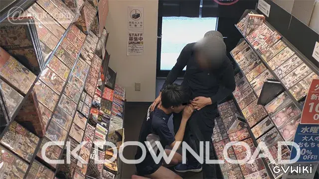 [公然猥褻『SHASEI堂』]【第十六弾】変態店員にイタズラされて、チ〇コまでもしゃぶらされてしまうかわいい系男子!!-8