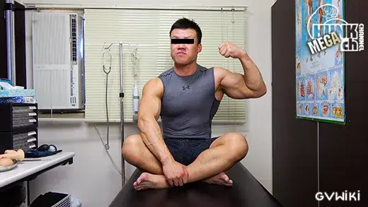 イケてるノンケの身体を隅々まで検査!!カルテNo.079 元弥(もとや)くん28歳!!鬼ゴリマッチョの敏感肉体を触診しまくり悶えちゃう元弥くんの診断結果は!!?-3
