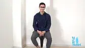 初登場！巨根の短髪イケメンがスタッフのフェラでまさかの2回発射！-2