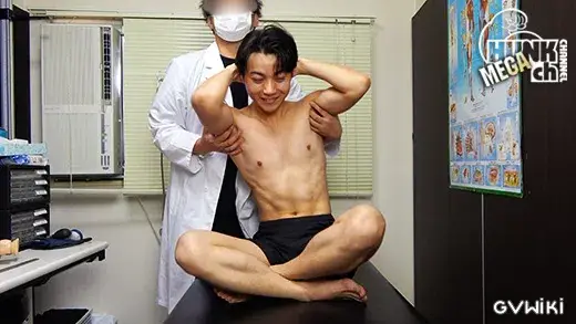 イケてるノンケの身体を隅々まで検査!!カルテNo.081 律希(りつき)くん19歳!!大学生の敏感スジ筋ツル肌をエロ触診、上下の口を塞がれちゃった律希くんの診断結果は!!?-3