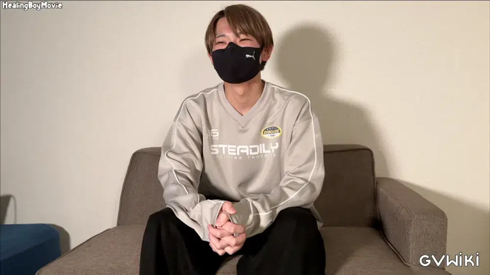 【初ドリ】見た目に反する巨根のイケメンが驚きの噴水射精！男に攻められ感じまくる！-3
