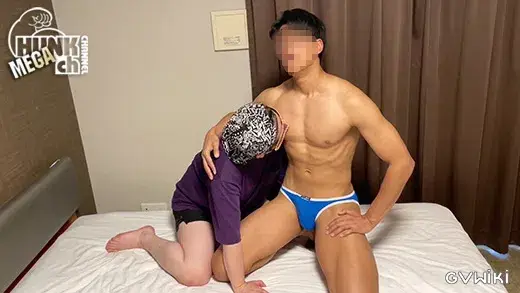 AV初出演!高身長の日焼けが似合う激しいエッチが好きな超絶イケメン元サッカー選手!!キスをしながらのザーメン発射はエロすぎ〜ノンケマッチョのキス&愛撫は気持ちよすぎpart2-4