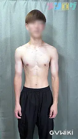 元バスケ部の筋肉が綺麗なイケメンノンケ18歳が初登場!-4