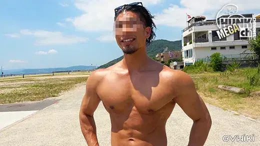 夏ハメ2025!!訳あって顔出しNGのワイルド系S級髭マッチョ海志(かいじ)くん29歳が想像通りの激しい生SEXを見せつける!!リアルノンケを真夏の海で逆ナンパ!!【生ハメ】【目モザ】-3