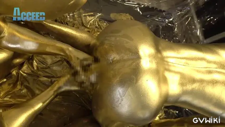 the Mania~ZENと雷人の筋肉質な肉体が黄金に!ZENの金のチンポで将人の金のアナルを生掘り!!黄金潮吹きも!!~-18