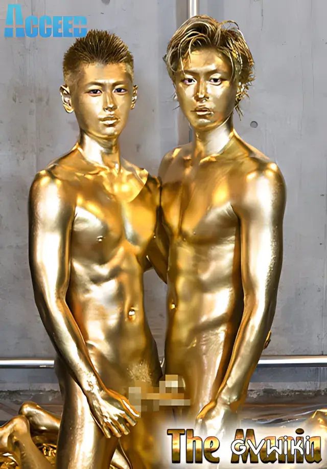 the Mania~ZENと雷人の筋肉質な肉体が黄金に!ZENの金のチンポで将人の金のアナルを生掘り!!黄金潮吹きも!!~-1