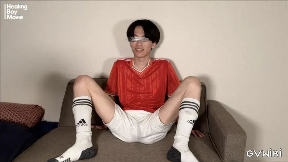 射精&潮吹き三昧!スリムなイケメンが男に攻められ大量射精!思わず本人も苦笑いw-2