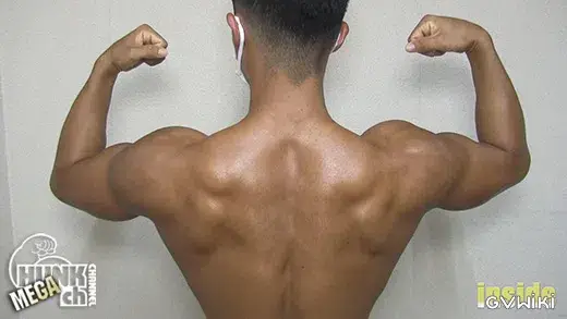 業界初!黒肌の肉体美、素顔は秘密!!-3