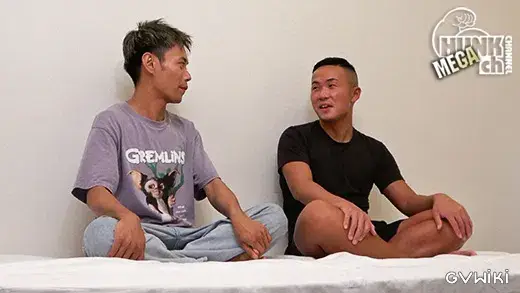 ノンケvsゲイ!!太マラ色黒ムッチリ龍海(たつみ)くん25歳!!VSりゅうじ175cm67kg28歳ゲイ!!濃厚キスしながらプリケツ振ってザーメンぶっかける!!-2