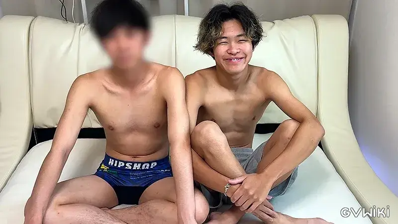 人気モデル福くんがファンの子に生掘りされる!-2