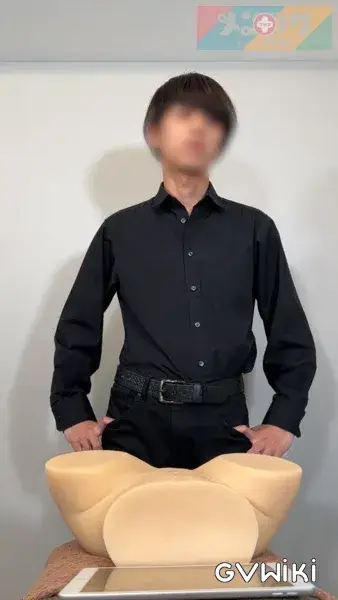 ハーフ顔のマッシュ男子に生挿入の感覚を味わってもらいました＾＾-2
