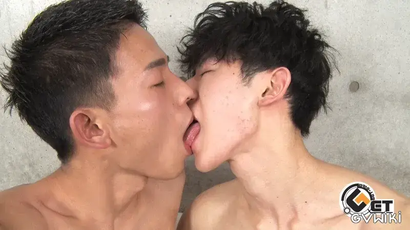 色白キラキラの美少年・HAYATE、激ウマタチでRYUSEIを掘る♂-3