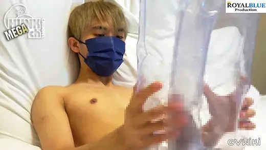 まだ◯校生気分!元水泳部18歳大学生のハーフ巨根男子-8