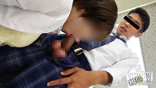 めちゃかわイケメンのバキバキ大学生、京真(きょうま)くん20歳が放課後に童貞を卒業した体験を再現!!はだけた制服で生ファック!!【生ハメ】-5