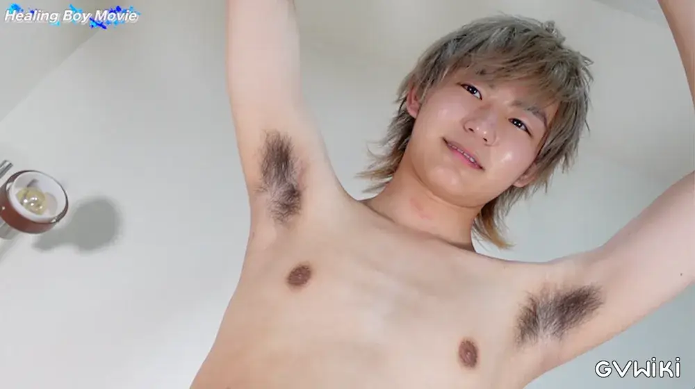 顔に似合わぬ巨根の20歳が再登場!巨大オナホで腰を振って射精!シャワーシーンも満載!-4