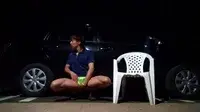 【投稿】激ヤバ!超大胆露出の全裸オナニー-4