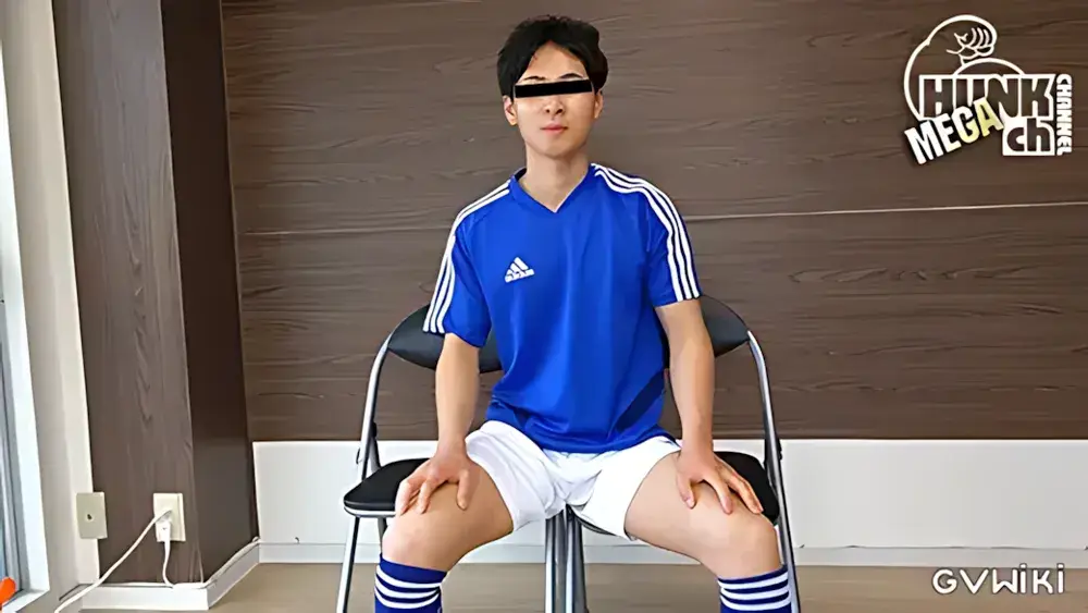《W杯開催記念!!》バキバキ水球マッチョ智輝(ともき)がアナルにバイブを挿しこまれ特濃ザーメンを快感放出!!-2