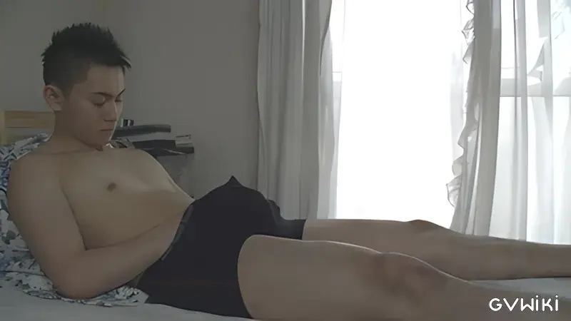 初登場!イケメンノンケ好き必見!!キリッとした男前男子の赤裸々オナニー♂♂-1