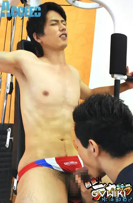 熱血!デカマラ水泳部員♂-6